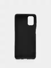Накладка силиконовая матовая для Samsung Galaxy M51 (цвет=черный)