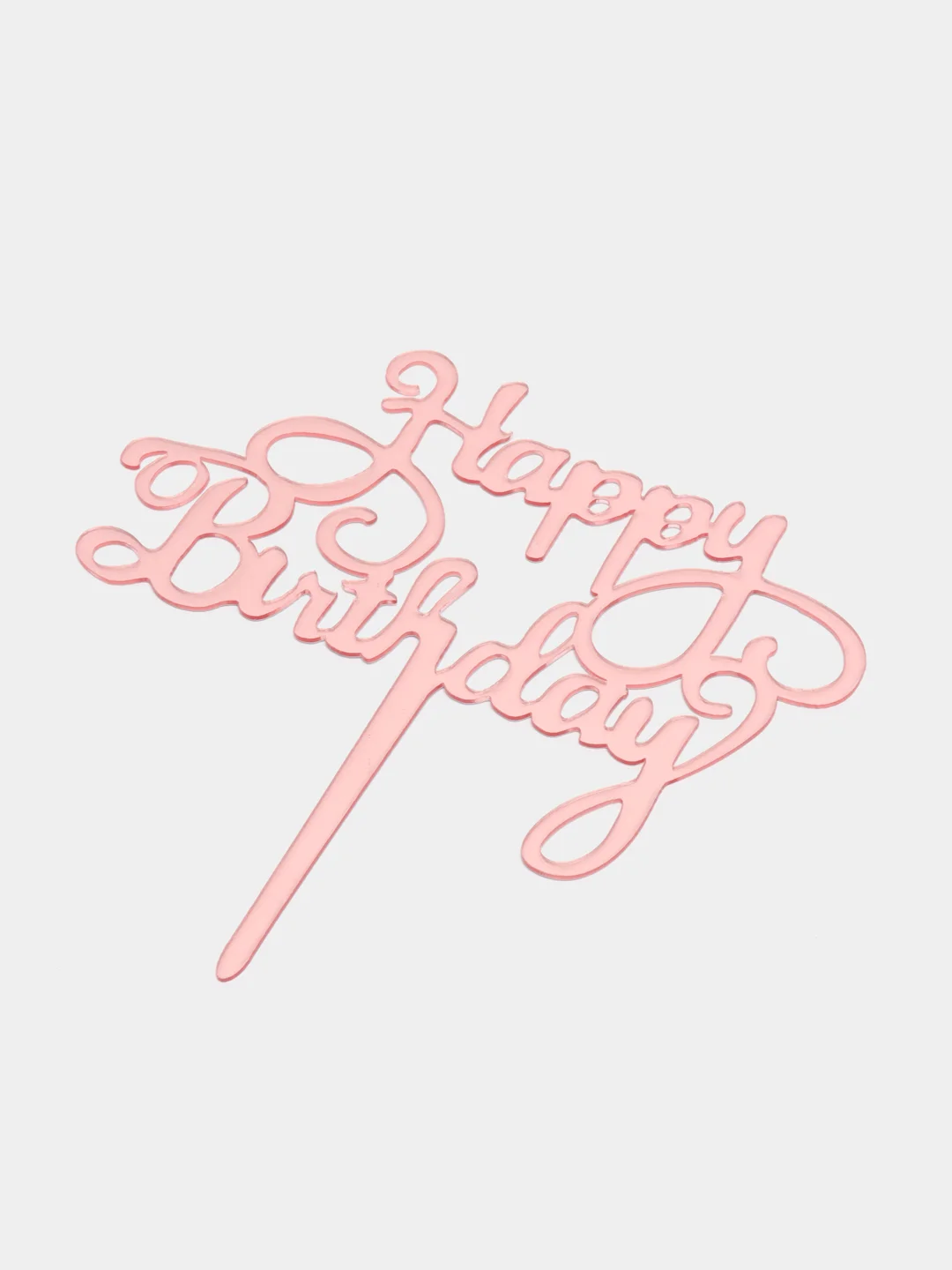 Топпер для букета и торта "Happy Birthday"