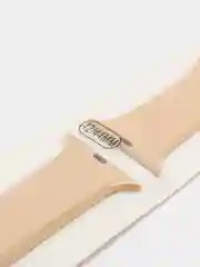 Карамельный силиконовый ремешок для смарт часов Apple Watch на 42 / 44