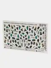Наклейки для ногтей / наклейки на ногти / слайдеры для дизайна ногтей BPW.Style "мрамор"