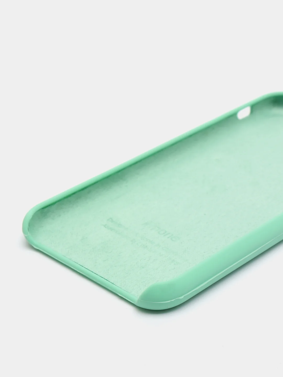 Бирюзовый чехол силиконовый для iPhone 6 / 6S, 12 цветов