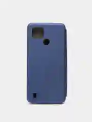 Темно-синий чехол-книжка для Realme C21 / C21Y