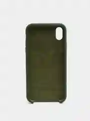 Тёмно-зелёный чехол силиконовый для iPhone X, XR, XS, 12 цветов