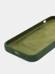 Тёмно-зелёный чехол силиконовый для iPhone 12, 12 pro, 12 mini, 12 Pro Max