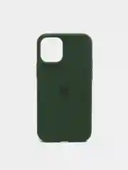 Тёмно-зелёный чехол силиконовый для iPhone 12, 12 pro, 12 mini, 12 Pro Max