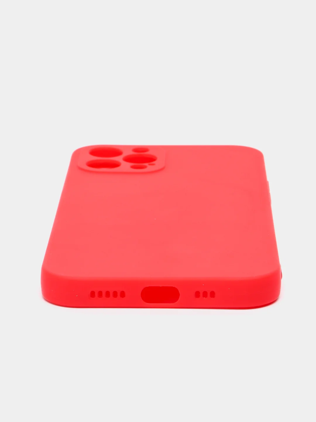 Красный чехол для iPhone 11, 13, 13 Pro, 13 Pro Max, 12, 12 Pro, 12 Pro Max, силикон