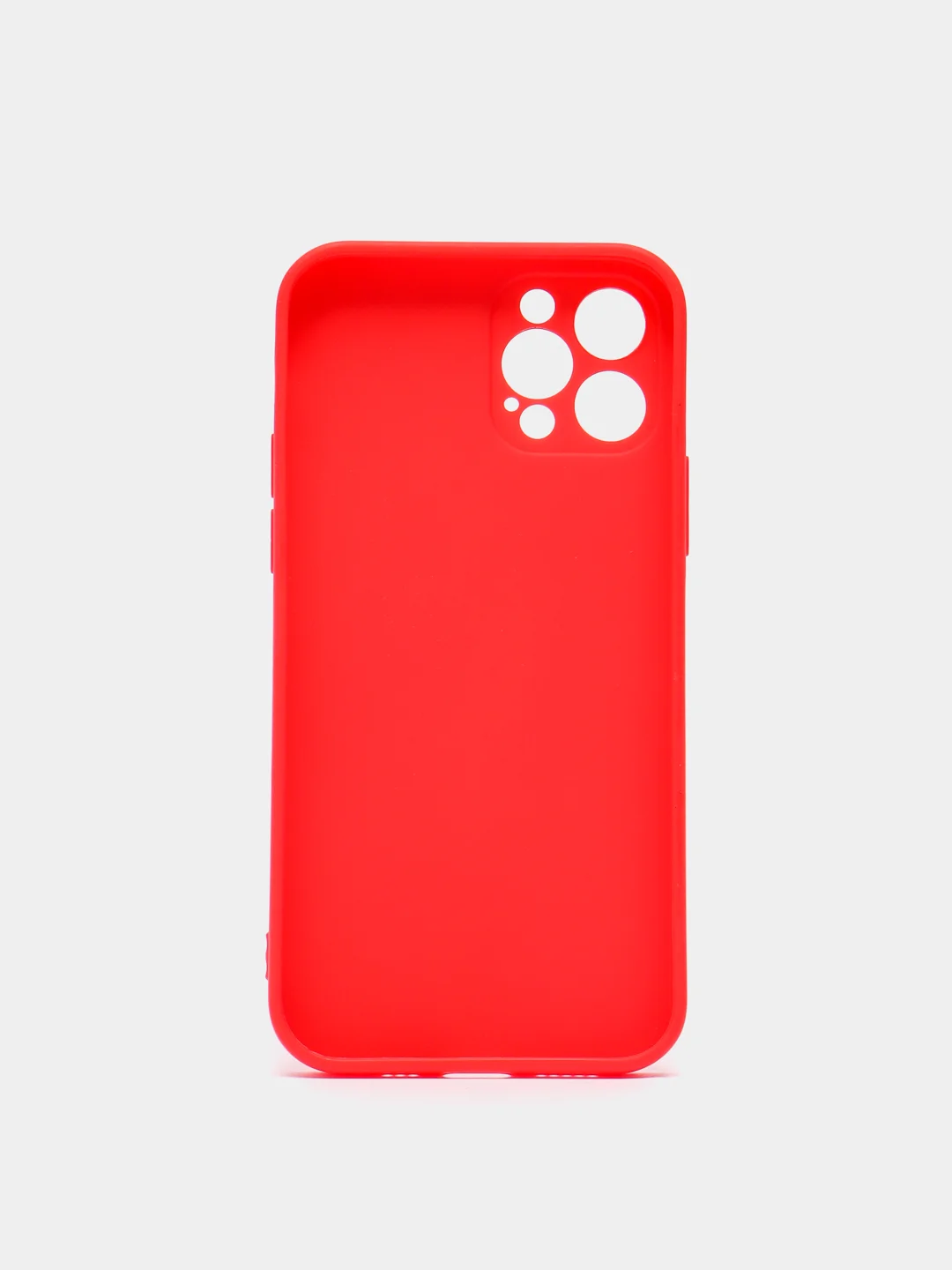 Красный чехол для iPhone 11, 13, 13 Pro, 13 Pro Max, 12, 12 Pro, 12 Pro Max, силикон