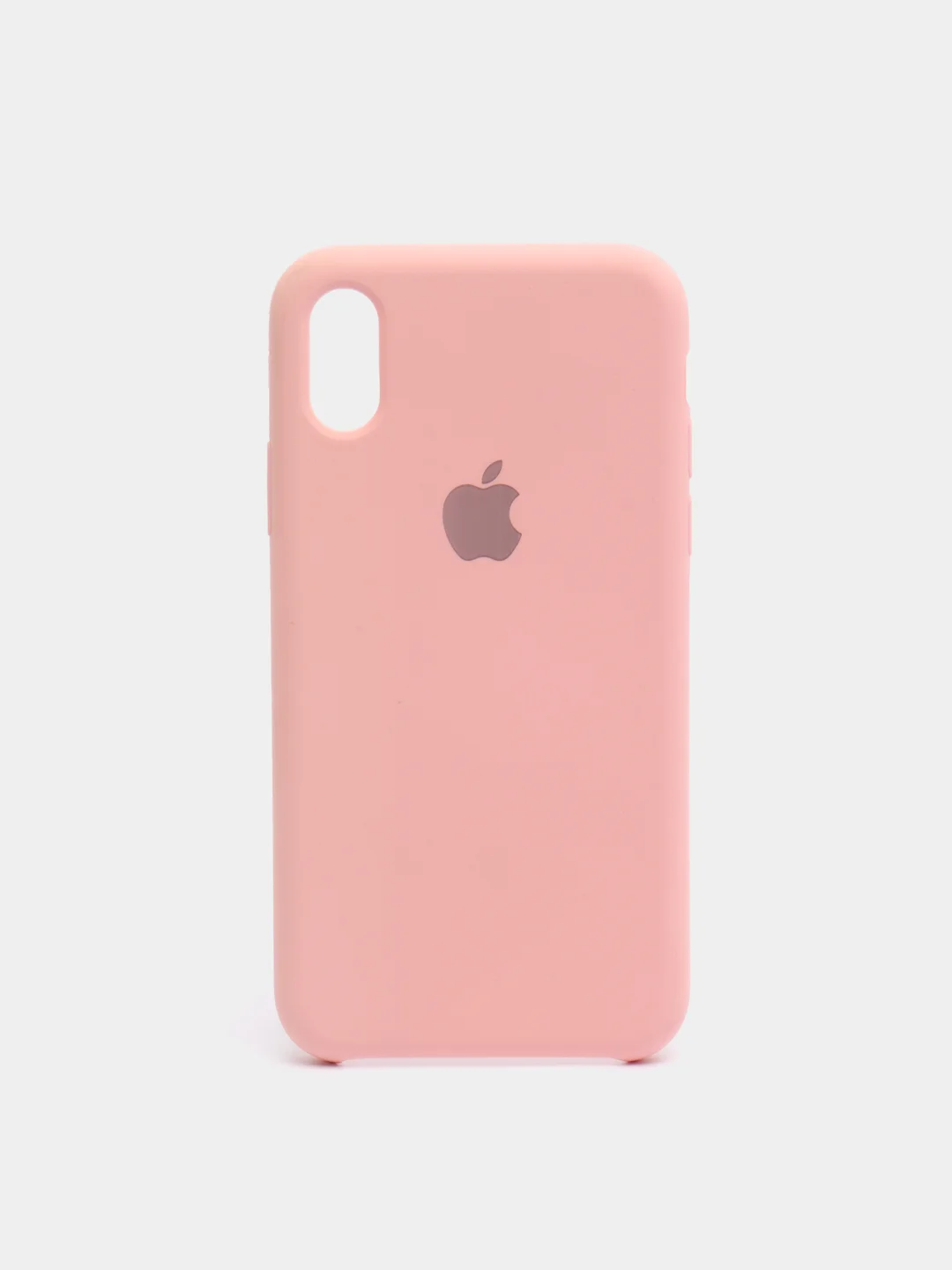 Пудровый чехол силиконовый для iPhone X, XR, XS, 12 цветов