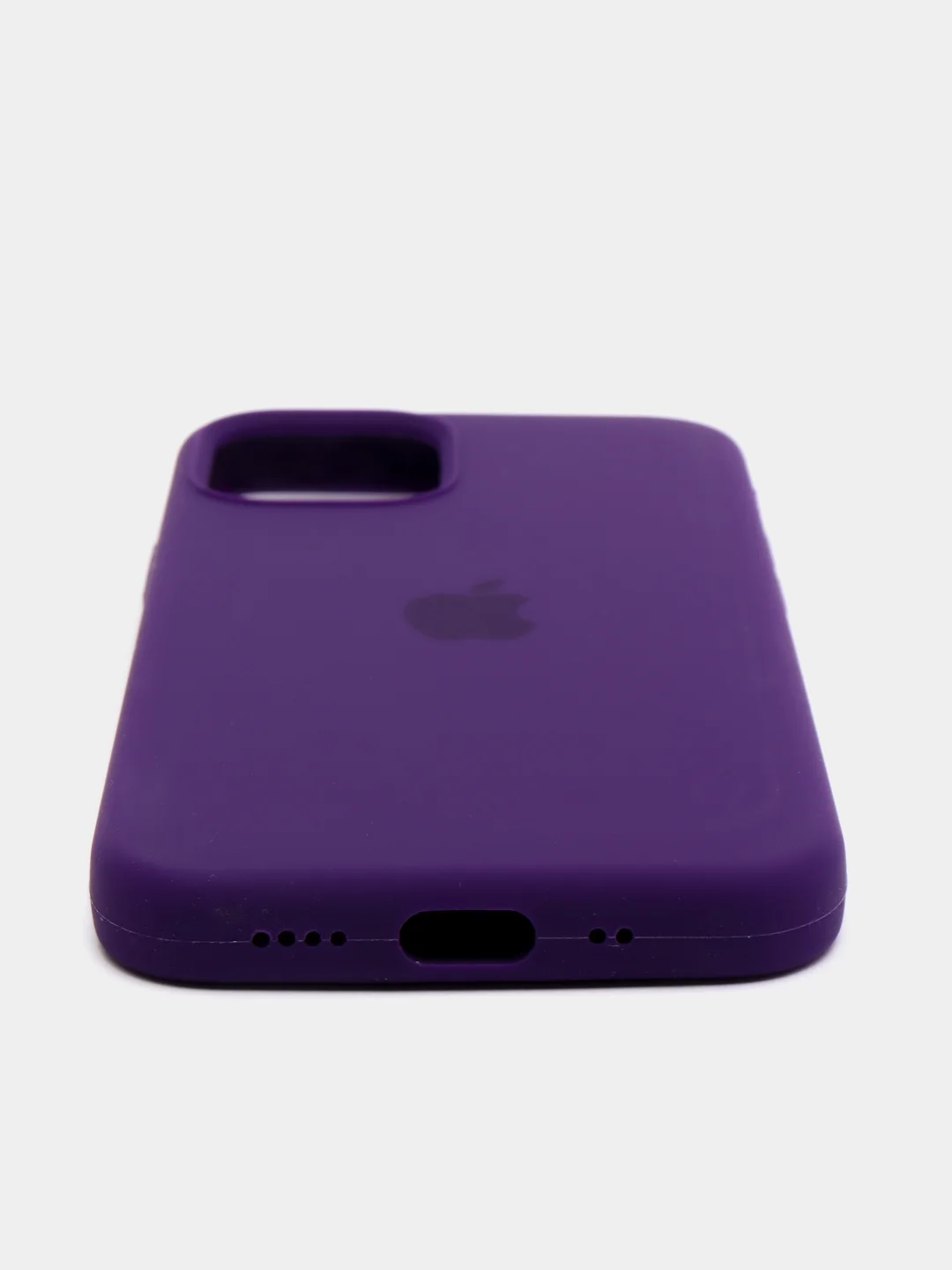 Фиолетовый чехол силиконовый для iPhone 12, 12 pro, 12 mini, 12 Pro Max