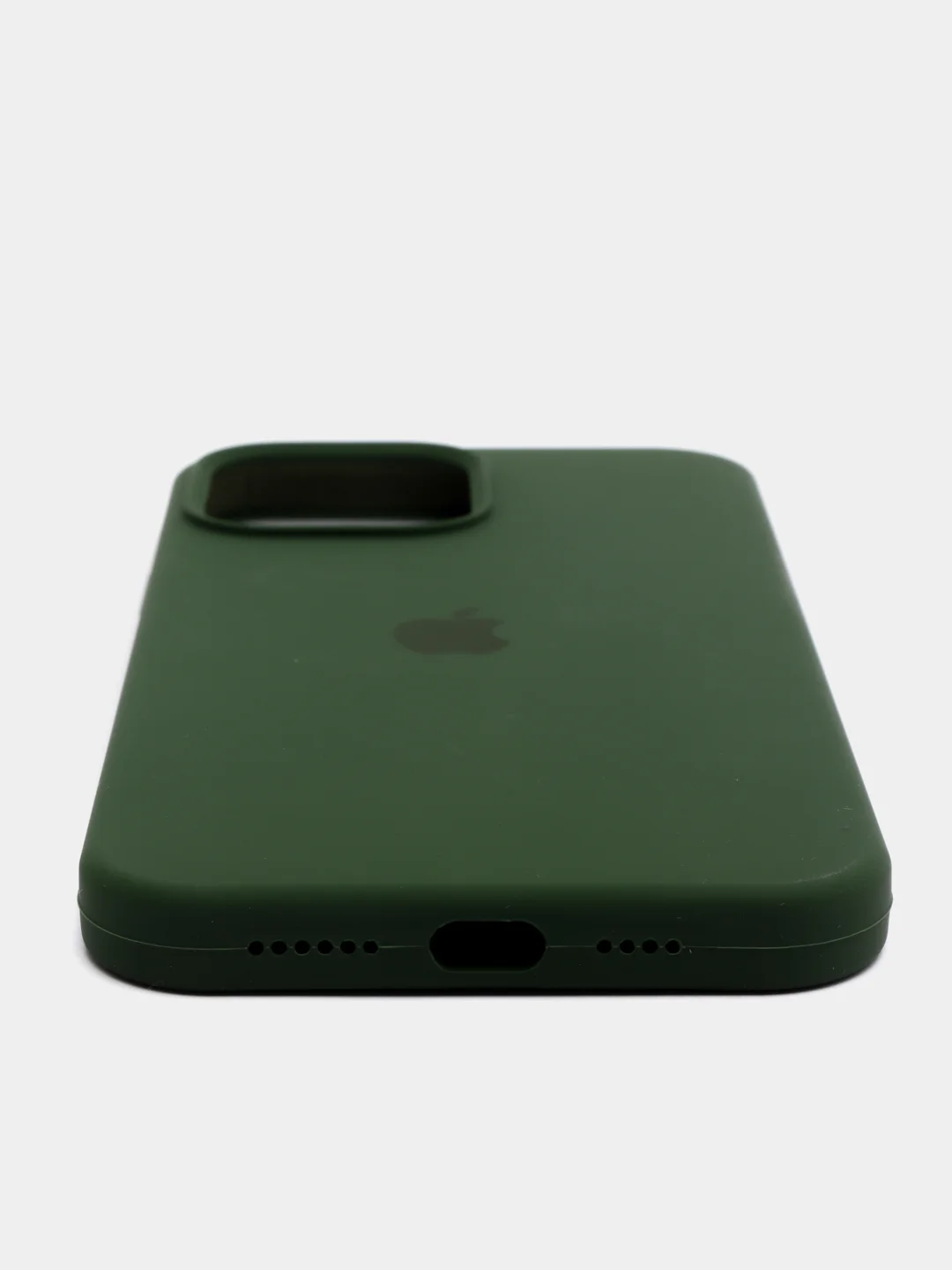 Тёмно-зелёный чехол силиконовый для iPhone 13, 13 Pro Max, 13 Pro, 12 цветов