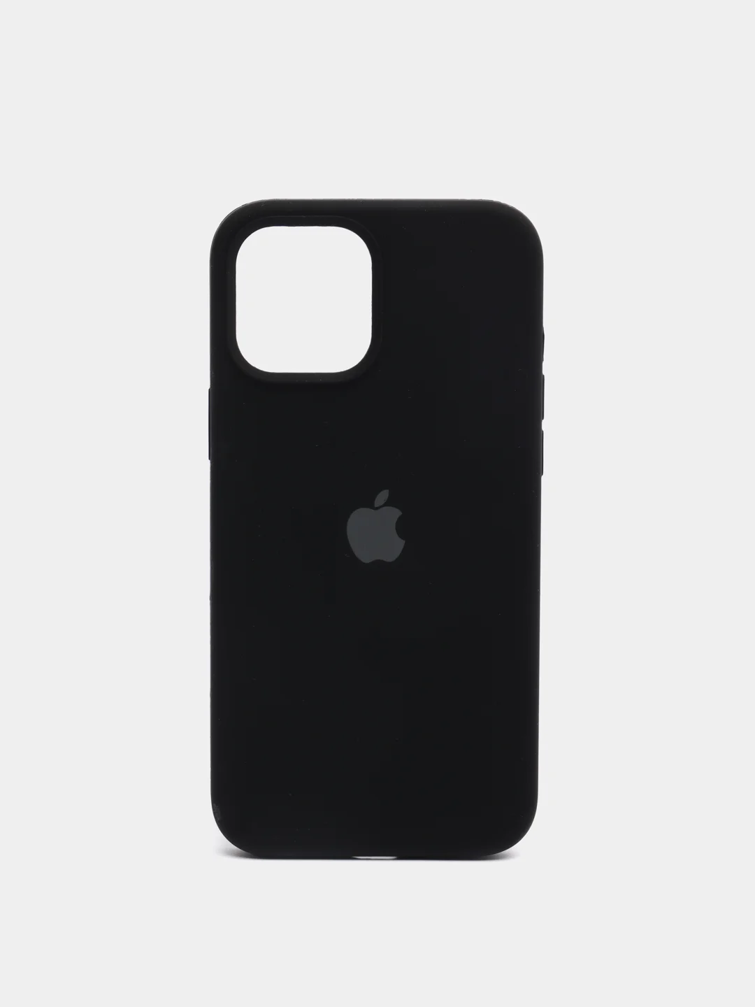 Черный чехол силиконовый для iPhone 12, 12 pro, 12 mini, 12 Pro Max