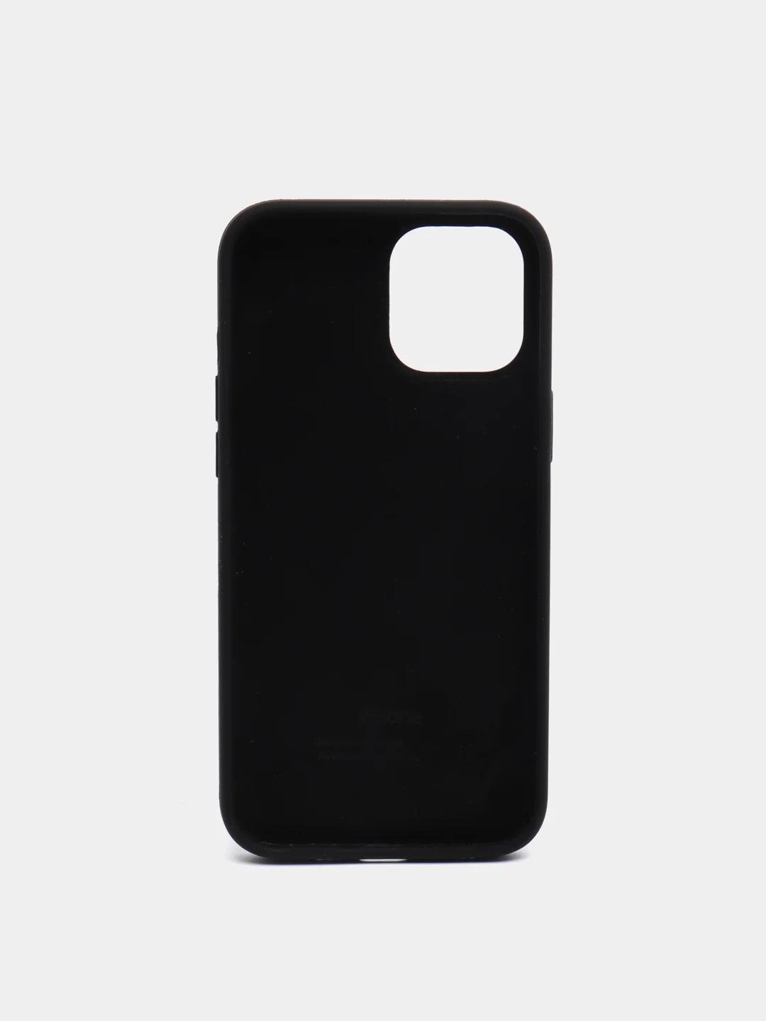 Черный чехол силиконовый для iPhone 12, 12 pro, 12 mini, 12 Pro Max