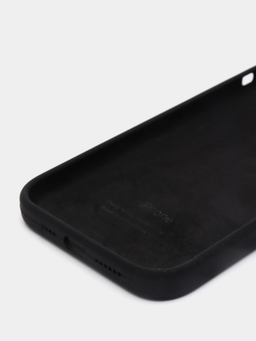 Черный чехол силиконовый для iPhone 12, 12 pro, 12 mini, 12 Pro Max