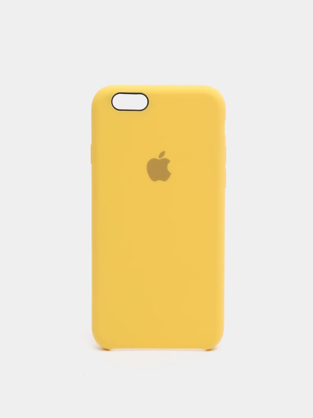 Светло-жёлтый чехол силиконовый для iPhone 6 / 6S, 12 цветов