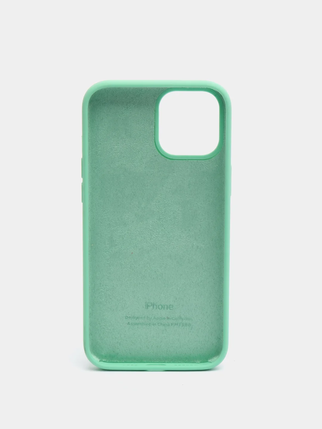 Бирюзовый чехол силиконовый для iPhone 12, 12 pro, 12 mini, 12 Pro Max