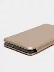 Золотой чехол-книжка Huawei P30 2019 (Хуавей П30 2019)