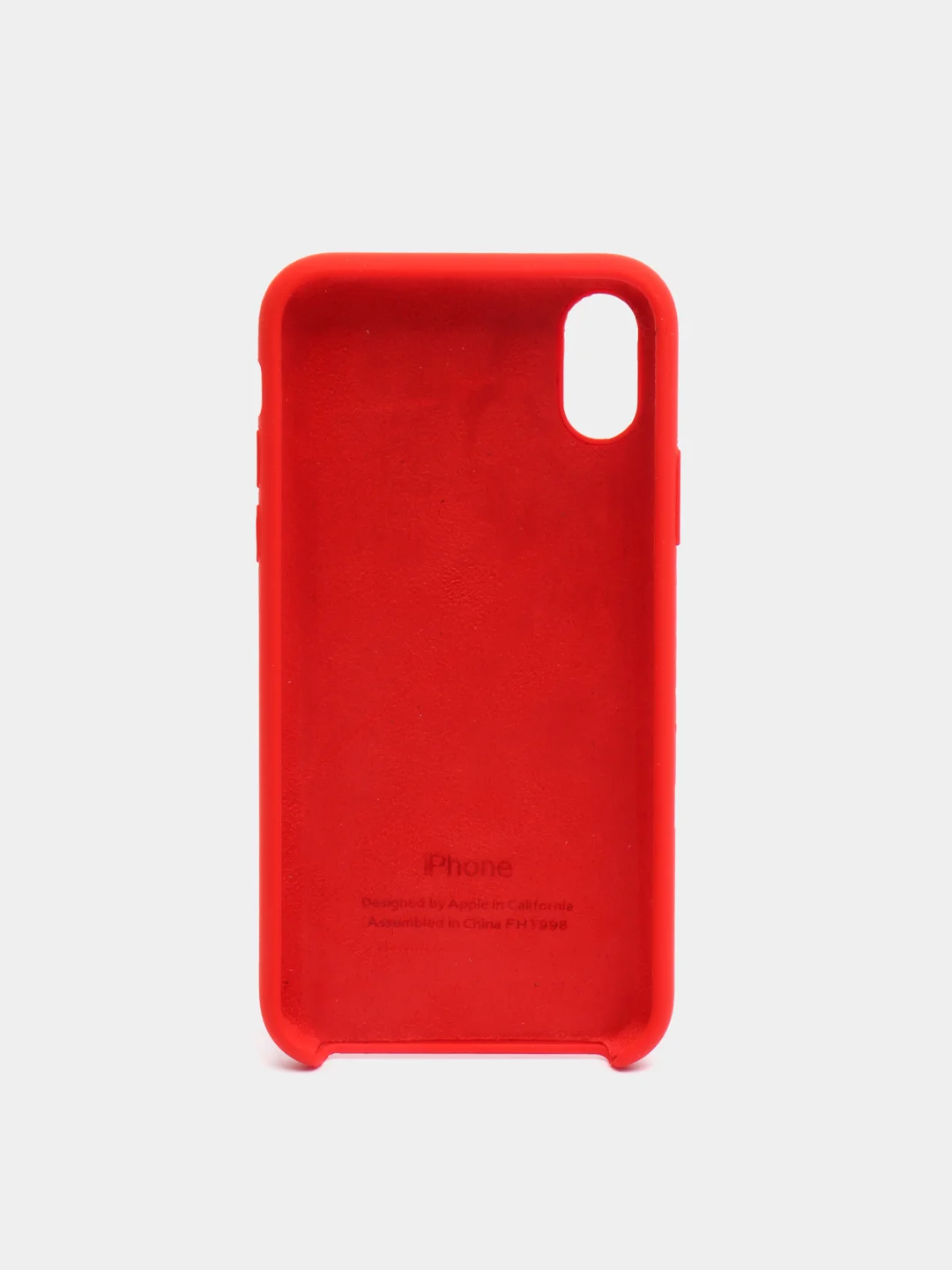 Алый чехол силиконовый для iPhone X, XR, XS, 12 цветов