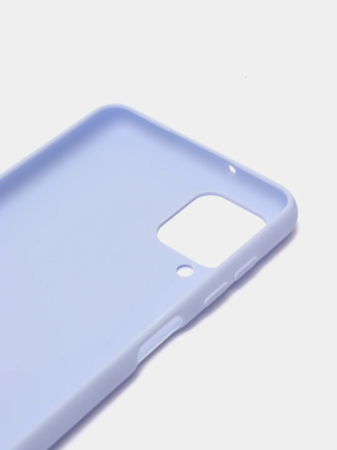 Коралловый чехол накладка Samsung A12 / M12 однотонная цветная