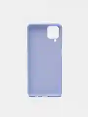 Коралловый чехол накладка Samsung A12 / M12 однотонная цветная