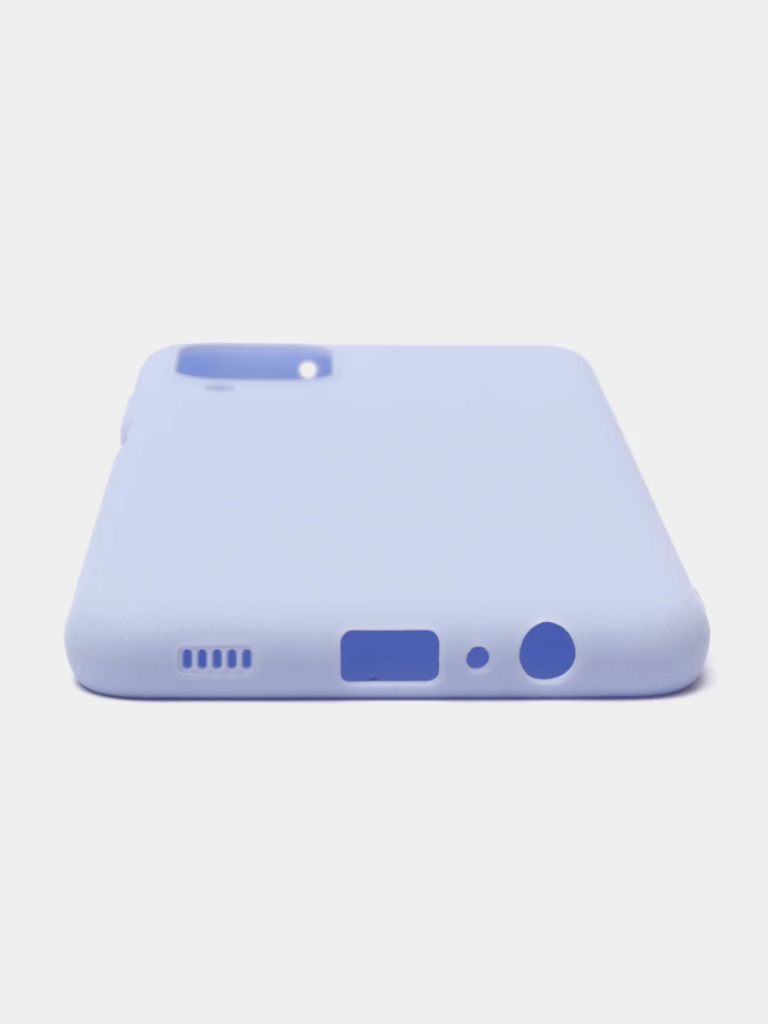 Коралловый чехол накладка Samsung A12 / M12 однотонная цветная