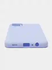 Коралловый чехол накладка Samsung A12 / M12 однотонная цветная