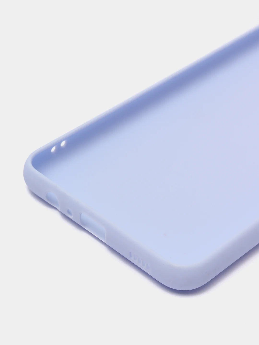 Коралловый чехол накладка Samsung A12 / M12 однотонная цветная