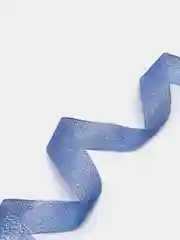 Темно-синий лента парча 25 мм отрез 2 метра