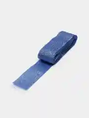 Темно-синий лента парча 25 мм отрез 2 метра