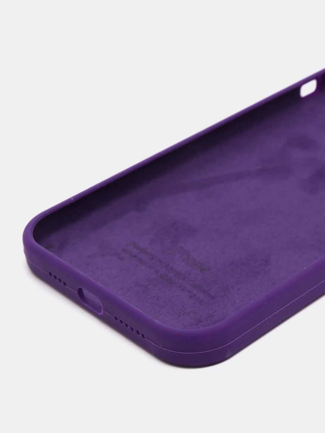 Пурпурный чехол силиконовый для iPhone 13, 13 Pro Max, 13 Pro, 12 цветов