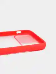 Красный плотный чехол iPhone 11, 12, 13, Pro, Max, X, Xs с защитой камеры