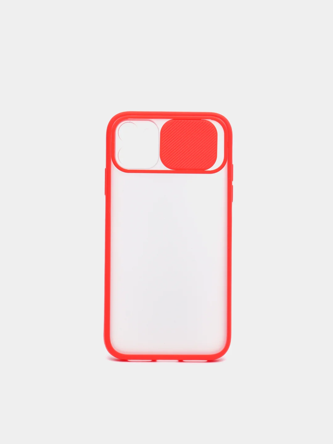 Красный плотный чехол iPhone 11, 12, 13, Pro, Max, X, Xs с защитой камеры