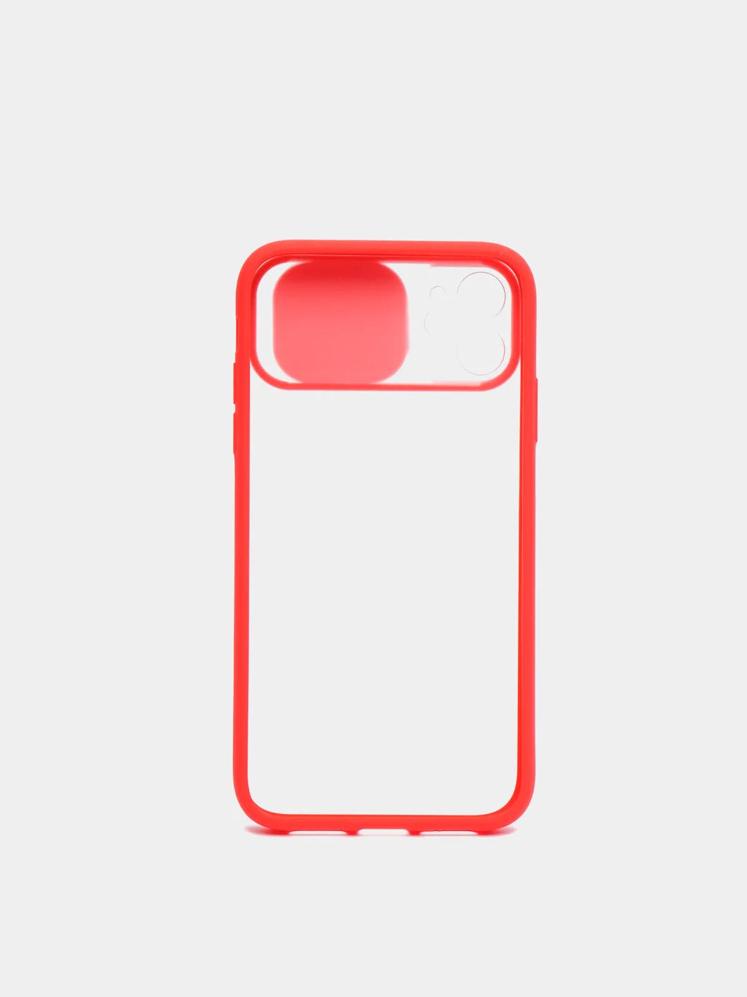 Красный плотный чехол iPhone 11, 12, 13, Pro, Max, X, Xs с защитой камеры