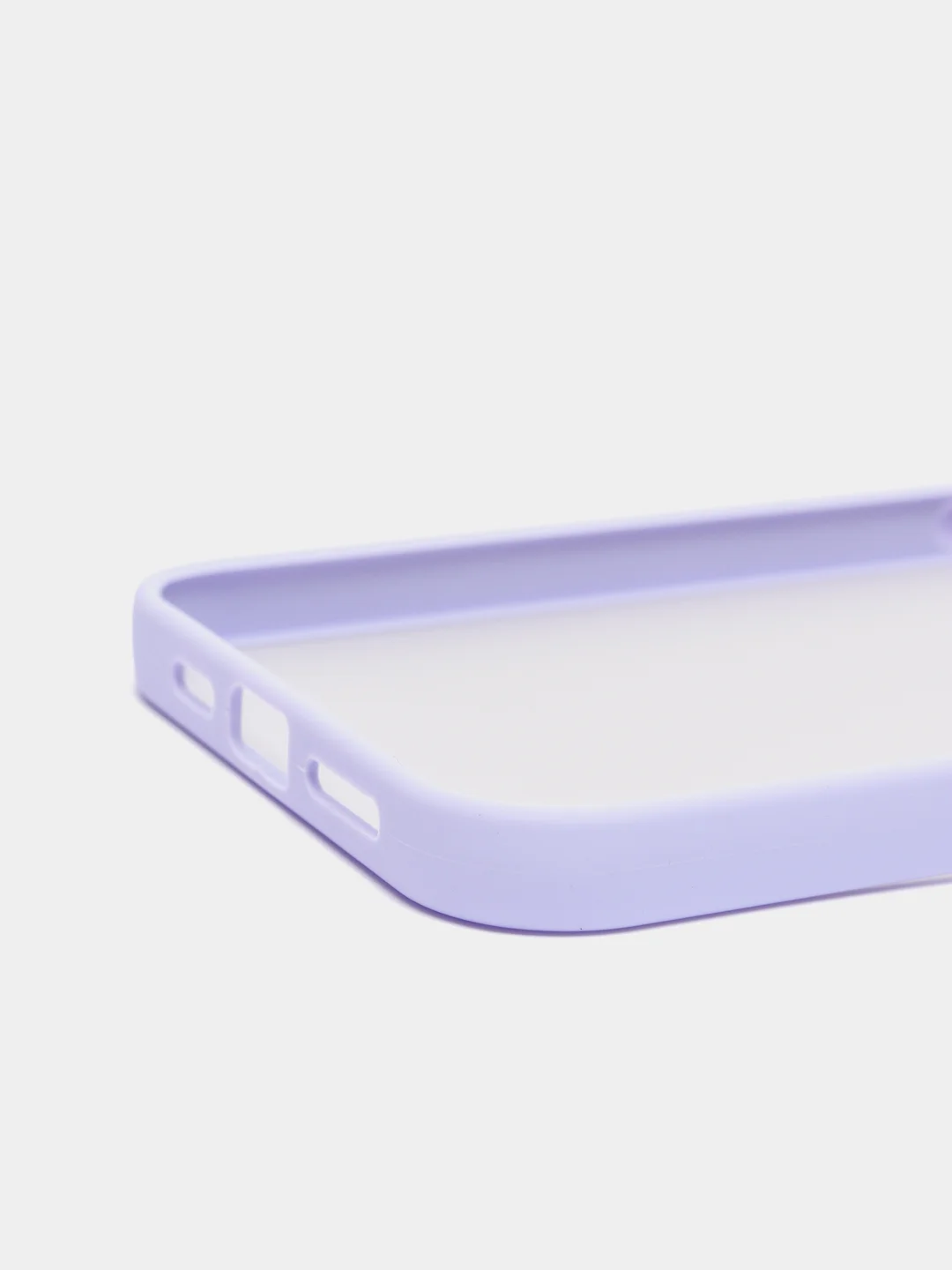 Лавандовый плотный чехол iPhone 11, 12, 13, Pro, Max, X, Xs с защитой камеры