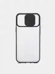 Черный плотный чехол iPhone 11, 12, 13, Pro, Max, X, Xs с защитой камеры