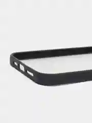 Черный плотный чехол iPhone 11, 12, 13, Pro, Max, X, Xs с защитой камеры