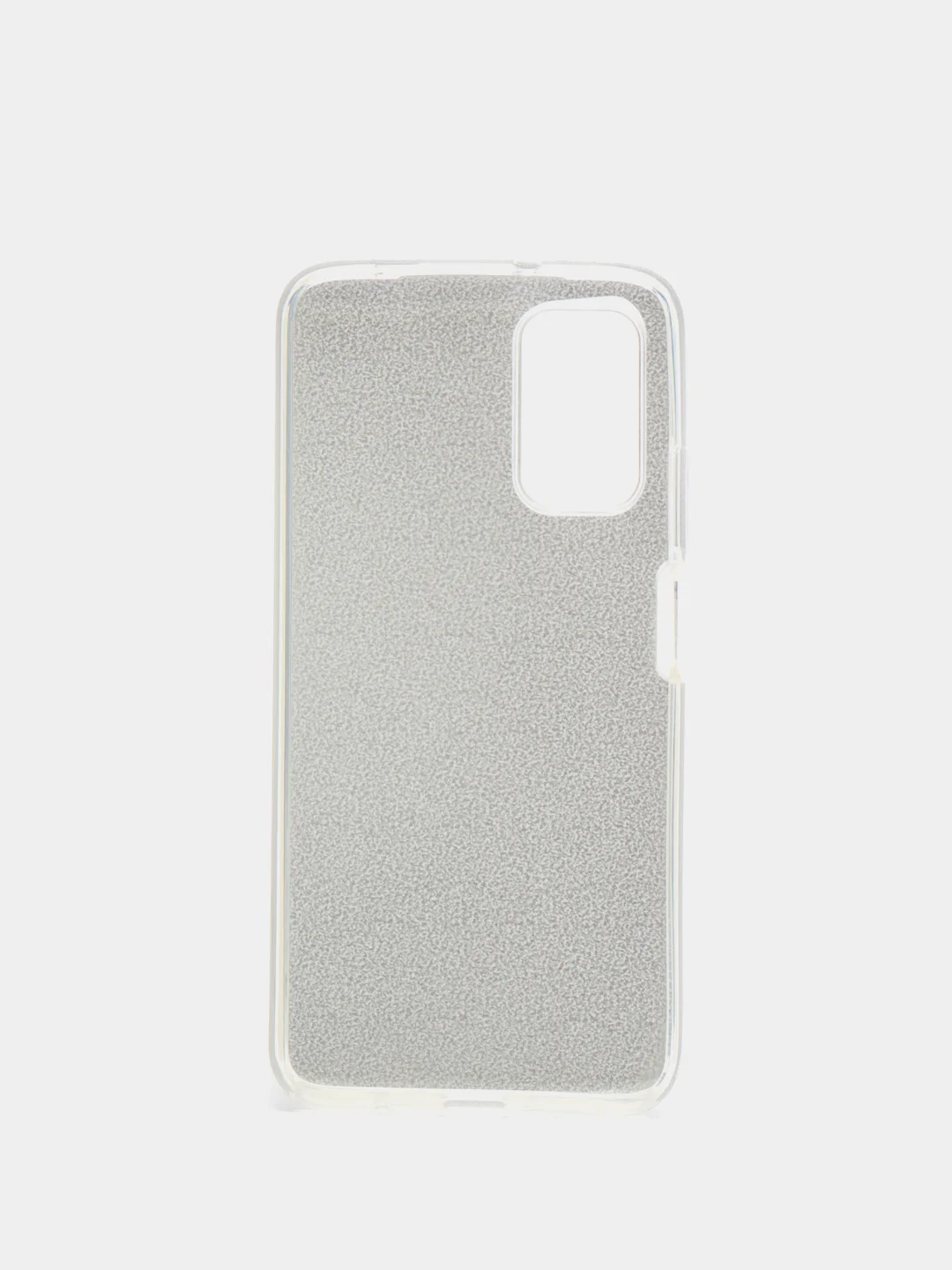 Серебряный чехол Xiaomi Poco M3 / Redmi 9T, Сяоми Поко М3 / Редми 9Т блестящий