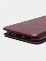 Пурпурный чехол книжка Realme C3, 5, 6i, Реалми С3, 6Ай