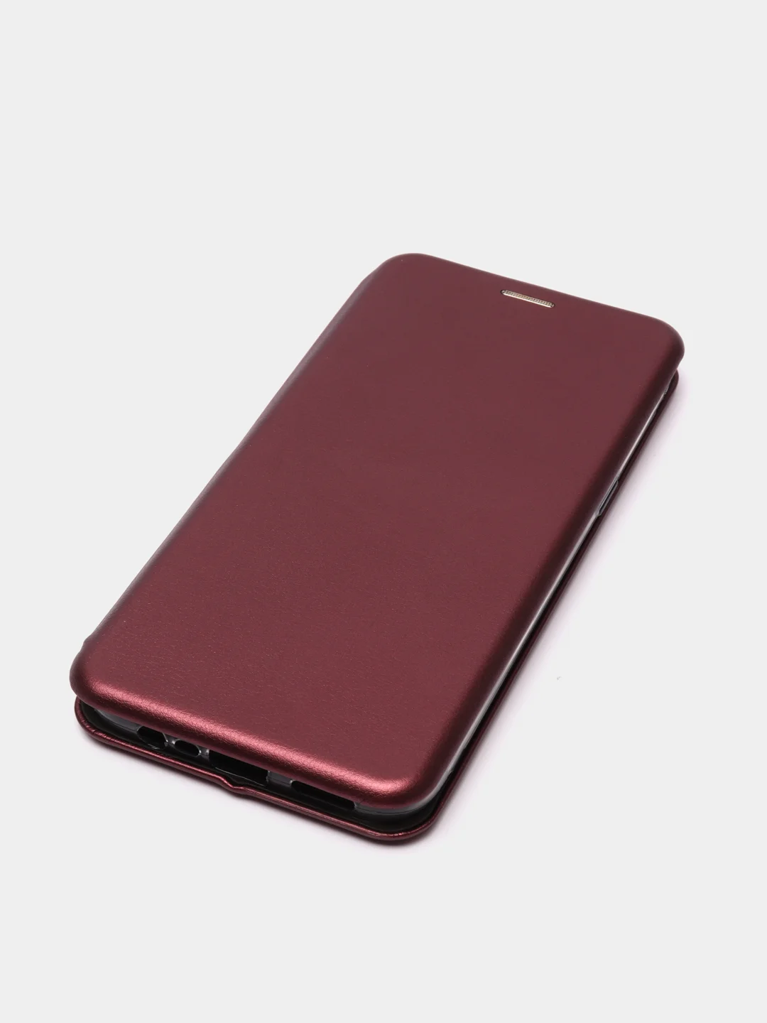 Пурпурный чехол книжка Realme C3, 5, 6i, Реалми С3, 6Ай