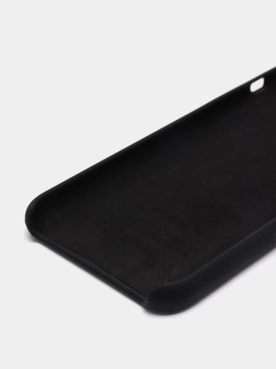 Черный чехол силиконовый для iPhone 6 / 6S, 12 цветов