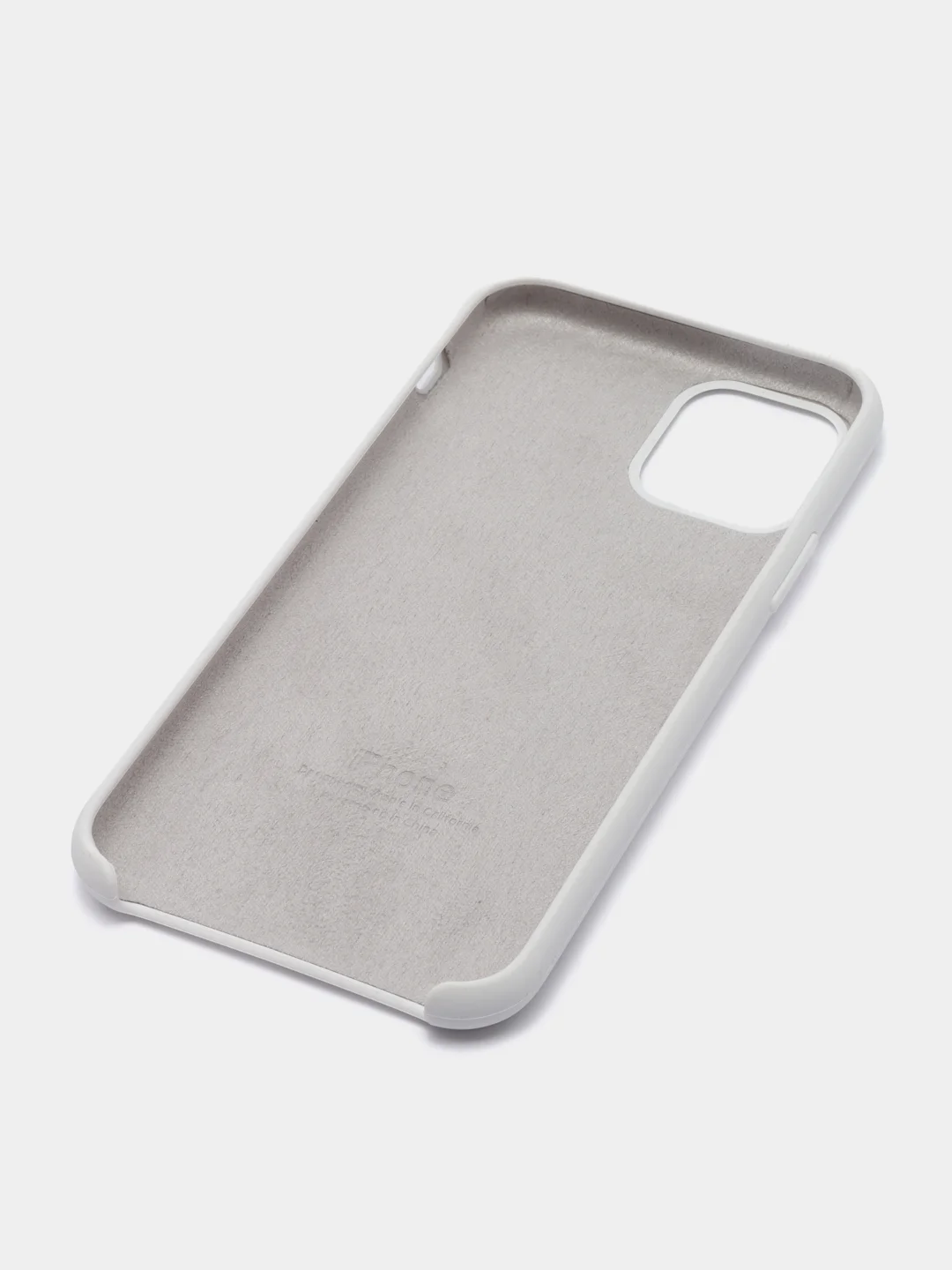 Белый чехол Silicone Case для iPhone 11 Pro