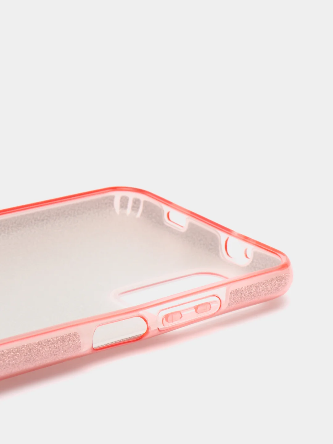 Розовый чехол силиконовый с блестками для Чехол Xiaomi Poco M3 силиконовый Противоударный чехол