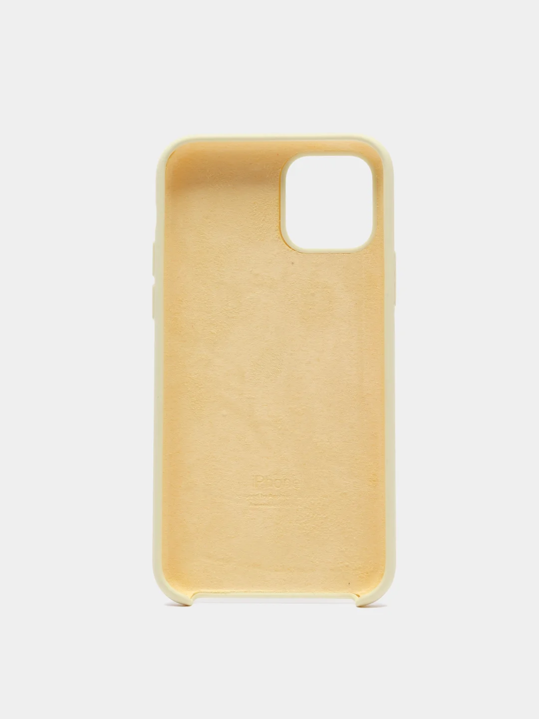 Лимонный чехол Silicone Case для iPhone 11 Pro