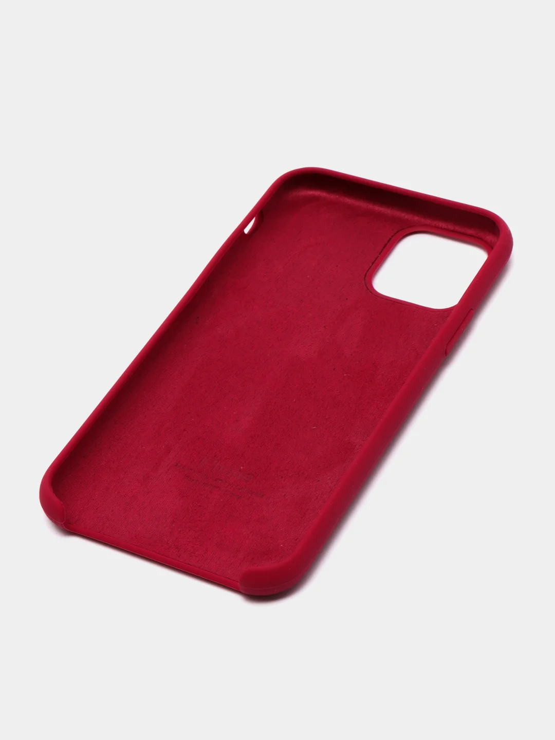 Бордовый чехол Silicone Case для iPhone 11 Pro