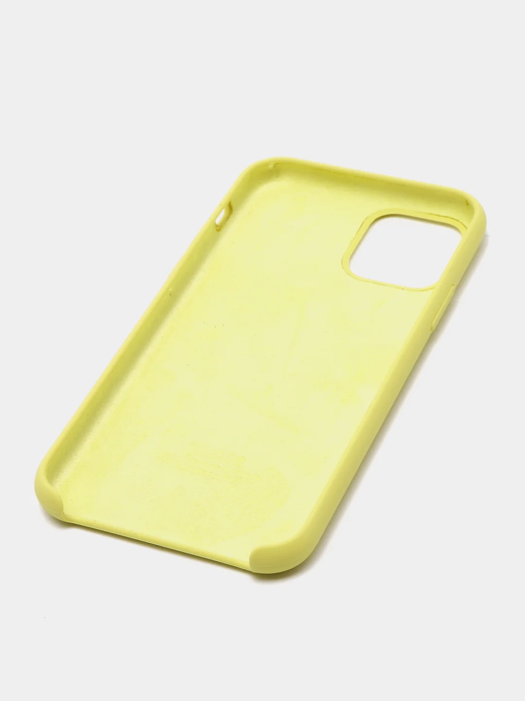 Светло-жёлтый чехол Silicone Case для iPhone 11 Pro