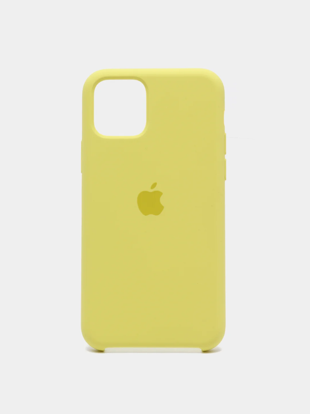 Светло-жёлтый чехол Silicone Case для iPhone 11 Pro