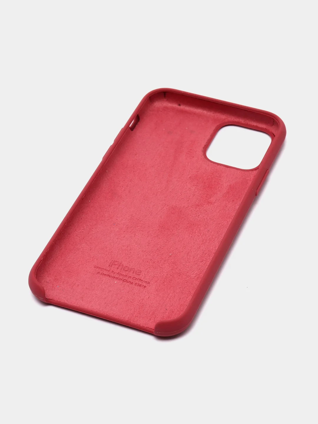 Вишнёвый чехол Silicone Case для iPhone 11 Pro