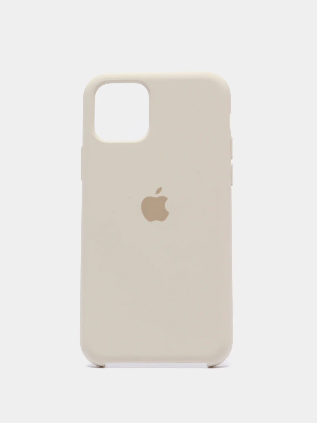 Бежевый меланж чехол Silicone Case для iPhone 11 Pro