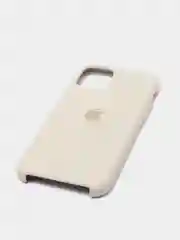 Бежевый меланж чехол Silicone Case для iPhone 11 Pro