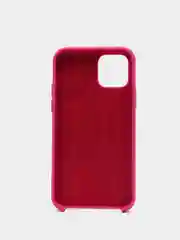 Тёмно-розовый чехол Silicone Case для iPhone 11 Pro