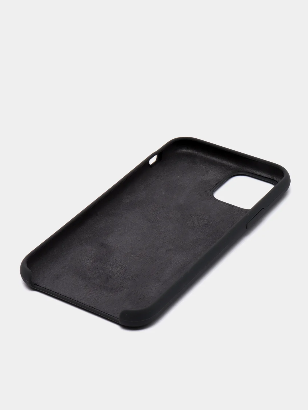 Угольный чехол Silicone Case для iPhone 11 Pro